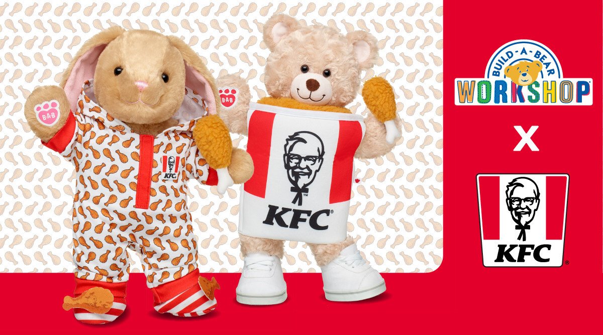 KFC and Build-A-Bear launch finger-lickin’ cute chicken-themed outfits for your plush toys – Brand Collaborations