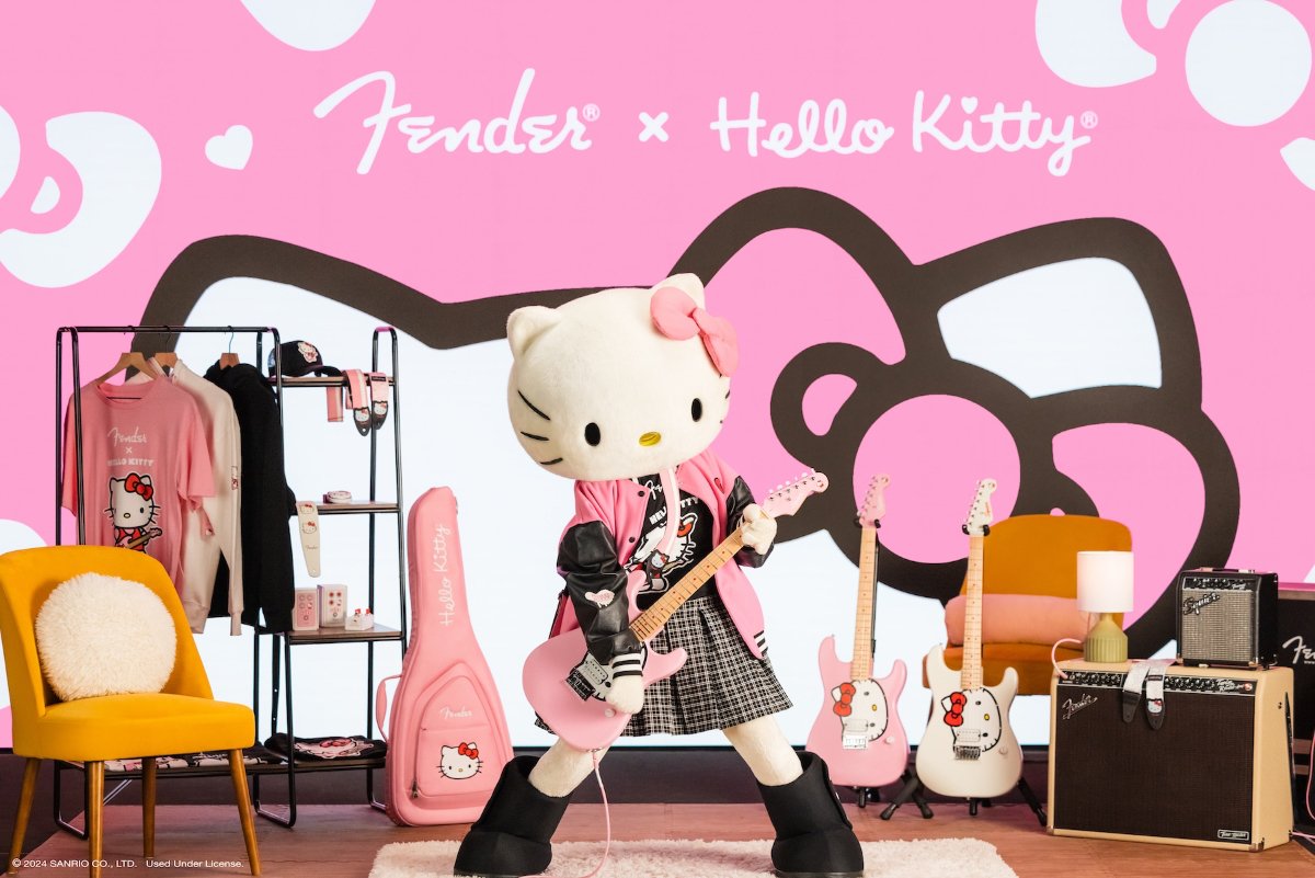 Fender celebrates Hello Kitty’s 50th anniversary with exclusive guitar, accessories, and more – Brand Collaborations