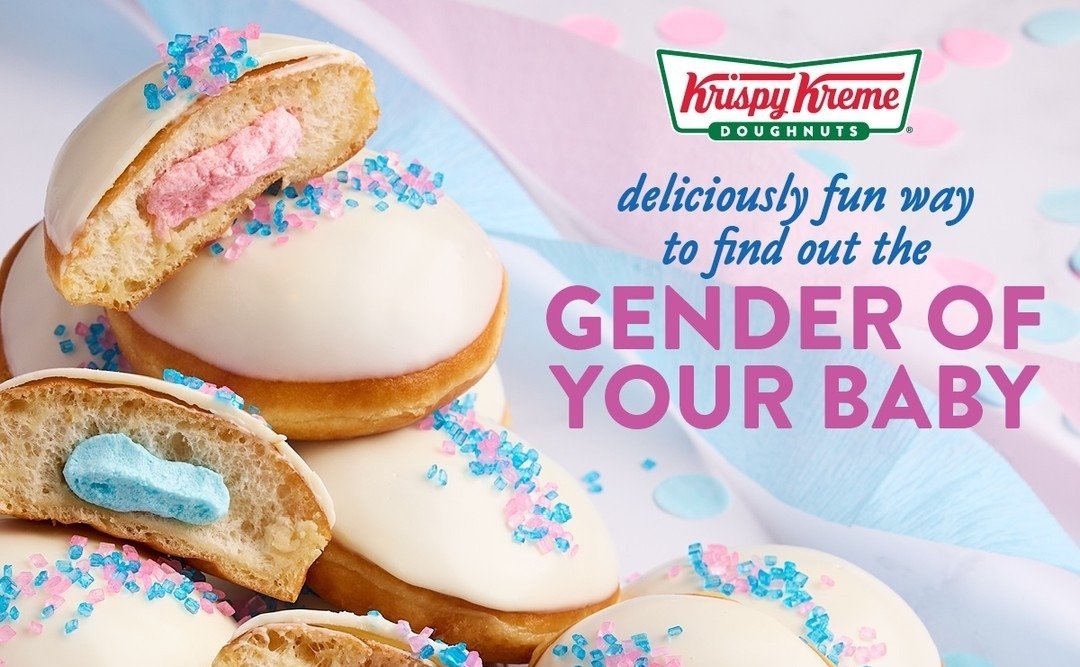 Krispy Kreme launches ‘Gender Reveal’ doughnuts with hidden pink or blue centers – Random Curiosities