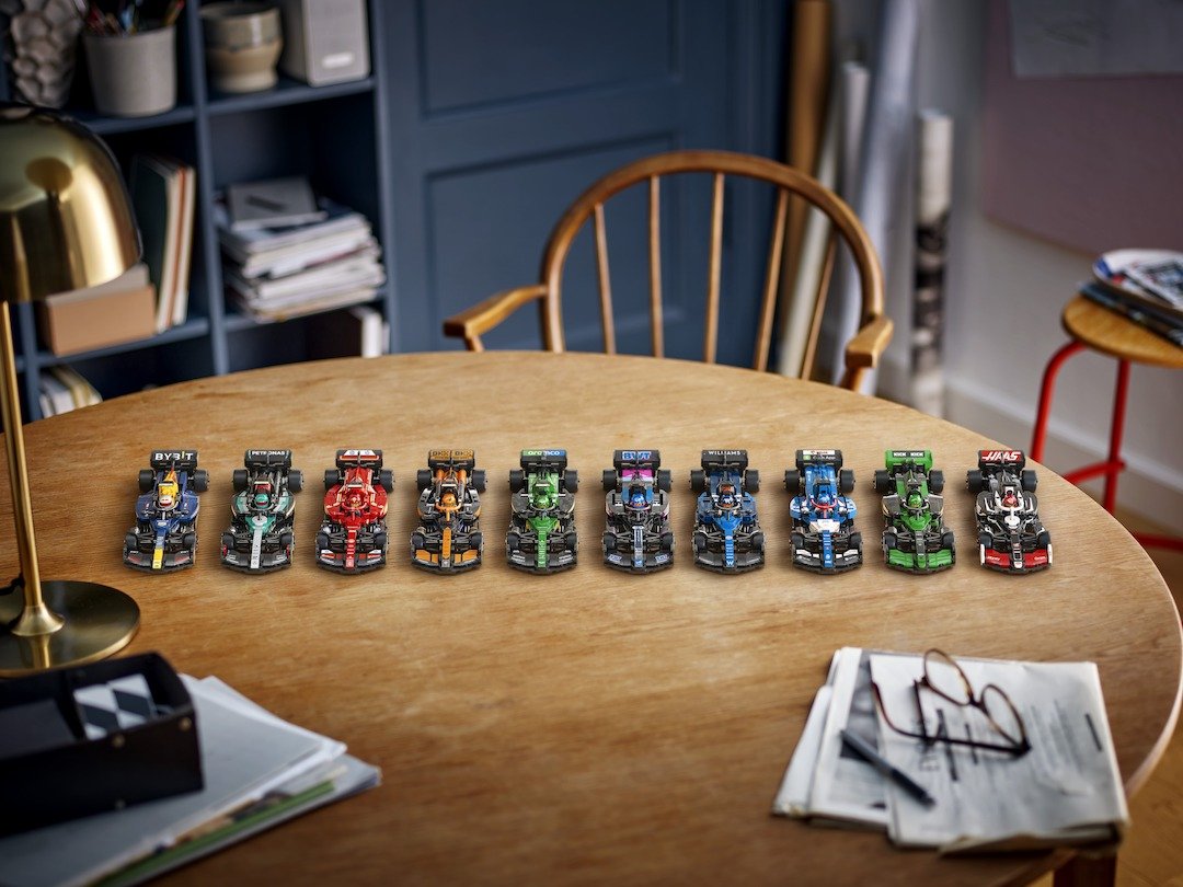 LEGO x F1 unleash first-ever sets honoring all 10 teams & racecar liveries – Cars