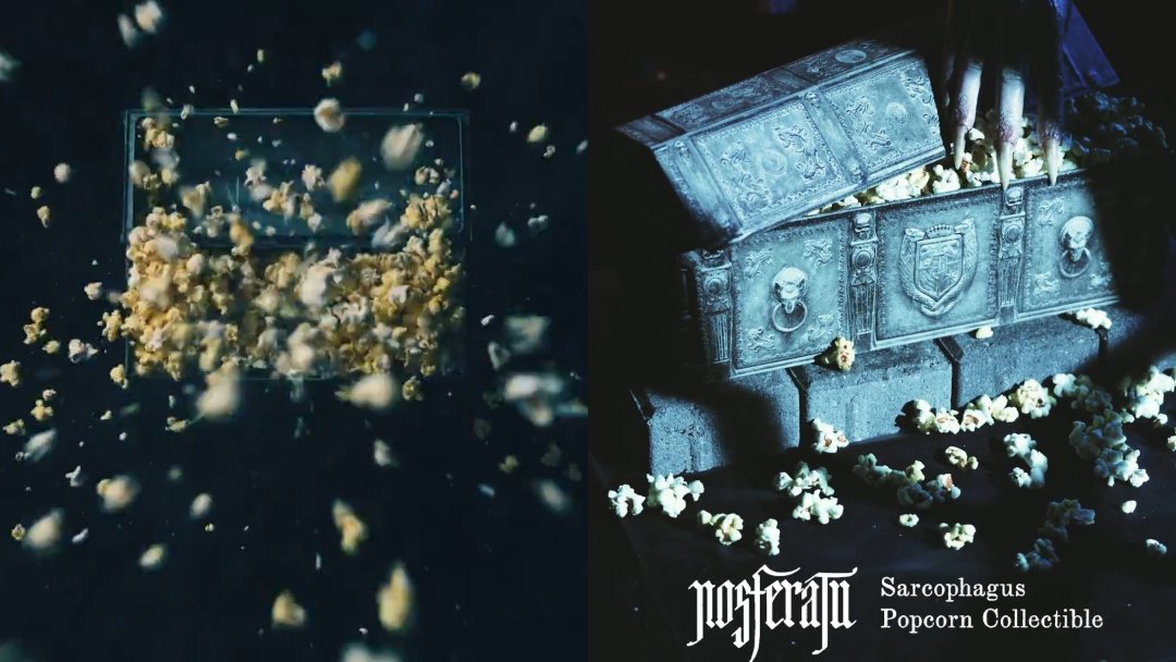 Classic ‘Nosferatu’ movie rises from the dead with ‘popcorn coffin’ bucket – Films & Podcasts