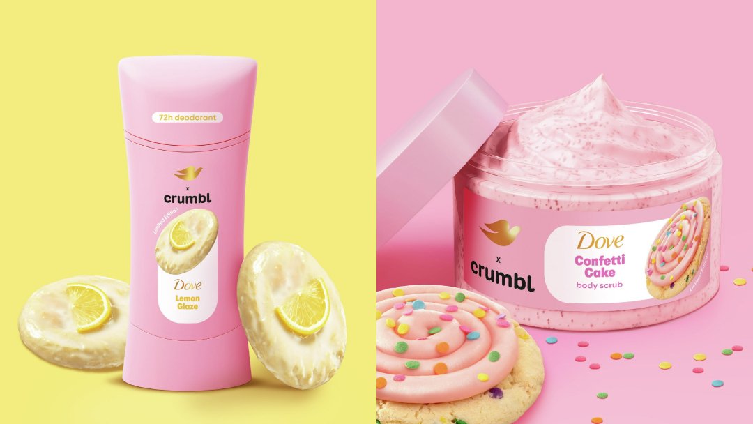 Dove & Crumbl serve self-care essentials inspired by sweet cookies – Brand Collaborations