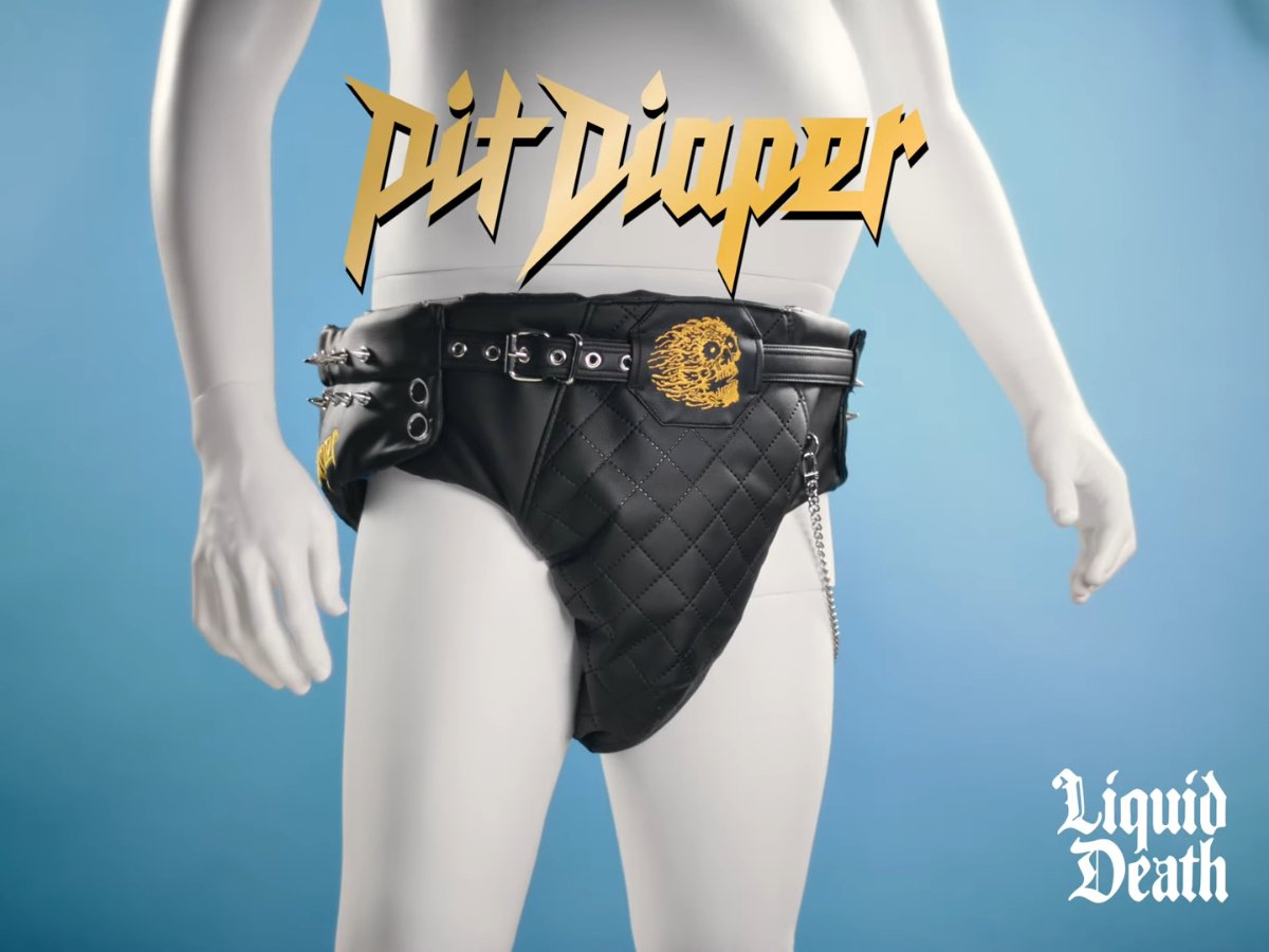 Liquid Death rolls out ‘Pit Diaper’ for you to safely pee in your pants during concerts – Fashion