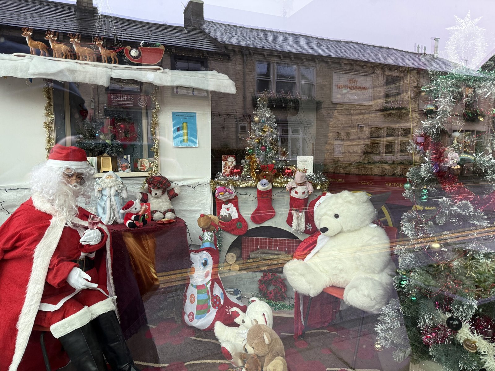 Uppermill Advent brings festive cheer to village windows