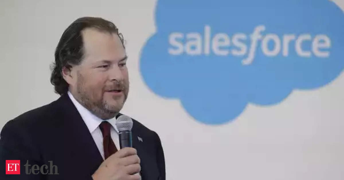 Salesforce: Salesforce shares scale record high on promising AI tools