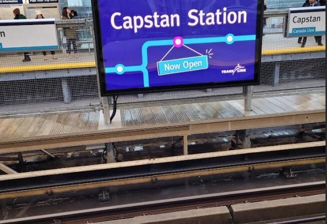 Capstan Station opening, sad lessons for Vancouver, report by Nathan Davidowicz