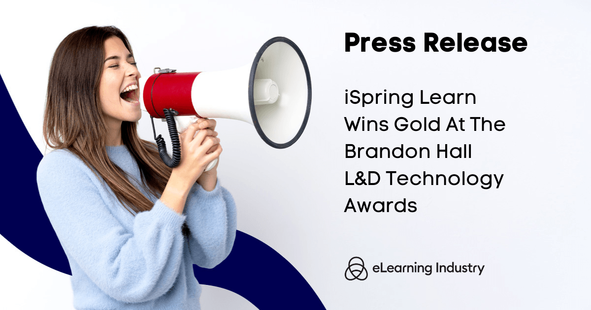 iSpring Learn Wins Gold At Brandon Hall’s L&D Technology Awards